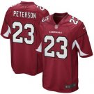 Men's Arizona Cardinals 23# Adrian Peterson Game Red Stitched Jersey
