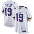 Men's Minnesota Vikings 19# Adam Thielen White Stitched Jersey