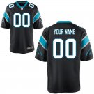 Men's Carolina Panthers Custom Name And Number Game Limied Black Stitched Jersey
