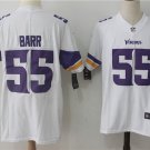 Men's Minnesota Vikings 55# Anthony Barr Limited White Stitched Jersey