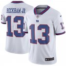 Men's York Giants 13# Odell Beckham Jr White Stitched Jersey