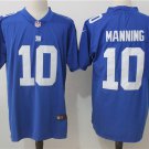 Men's York Giants 10# Eli Manning Limited Blue Stitched Jersey