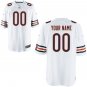 Men's Chicago Bears Custom Name And Number Game Limied White Stitched Jersey