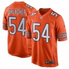 Men's Chicago Bears 54# Brian Urlacher Game Orange Stitched Jersey