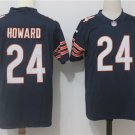 Men's Chicago Bears 24# Jordan Howard Limited Navy Stitched Jersey