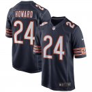 Men's Chicago Bears 24# Jordan Howard Navy Stitched Jersey