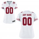 Women's San Francisco 49ers Custom Name And Number Game Limied White Stitched Jersey