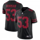 Men's San Francisco 49ers 53# NaVorro Bowman Black Stitched Jersey