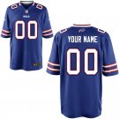 Mens Buffalo Bills Custom Name And Number Game Limied Blue Stitched Jersey