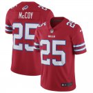 Men's Buffalo Bills 25# LeSean McCoy Red Stitched Jersey