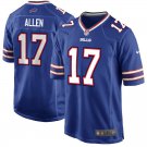 Youth Buffalo Bills 17# Josh Allen Blue Stitched Jersey
