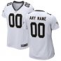 Womens Orleans Saints Custom Name And Number Game Limied White Stitched Jersey