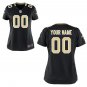 Womens Orleans Saints Custom Name And Number Game Limied Black Stitched Jersey