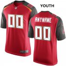 Youth Tampa Bay Buccaneers Custom Name And Number Game Limied Red Stitched Jersey
