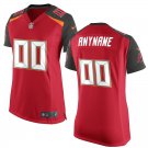 Women's Tampa Bay Buccaneers Custom Name And Number Game Limied Red Stitched Jersey