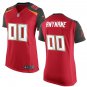 Women's Tampa Bay Buccaneers Custom Name And Number Game Limied Red Stitched Jersey