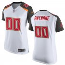 Women's Tampa Bay Buccaneers Custom Name And Number Game Limied White Stitched Jersey