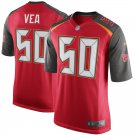 Men's Tampa Bay Buccaneers 50# Vita Vea Red Stitched Jersey