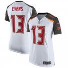 Women's Tampa Bay Buccaneers 13# Mike Evans White Stitched Jersey