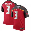 Men's Tampa Bay Buccaneers 3# Jameis Winston Game Red Stitched Jersey