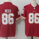 Men's Washington Redskins 86# Jordan Reed Game Red Stitched Jersey