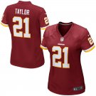 Women's Washington Redskins 21# Sean Taylor Game Red Stitched Jersey