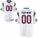 Men's Houston Texans Custom Name And Number Game Limied White Stitched Jersey