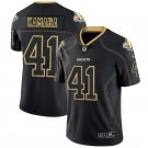 Mens Orleans Saints 41# Alvin Kamara Black Limited Stitched Jersey
