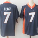 Men's Denver Broncos 7# John Elway Navy Blue Stitched Jersey