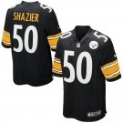Men's Pittsburgh Steelers 50# Ryan Shazier Black Stitched Jersey