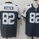 Mens Dallas Cowboys #82 Jason Witten Limited Blue Stitched Jersey