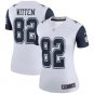Womens Dallas Cowboys 82# Jason Witten Limited White Stitched Jersey