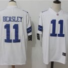 Mens Dallas Cowboys 11# Cole Beasley Limited White Stitched Jersey