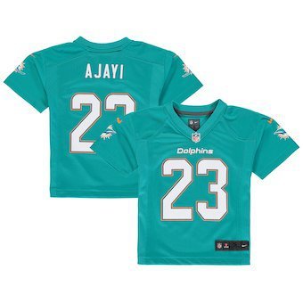 Youth Miami Dolphins 23# Jay Ajayi Limited Blue Stitched Jersey