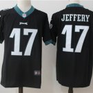 Mens Eagles #17 Alshon Jeffery Black Stitched Jersey