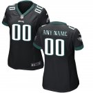Womens Eagles Custom Name And Number Game Limied Black Stitched Jersey