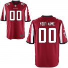Mens Atlanta Falcons Custom Name And Number Game Limied Red Stitched Jersey