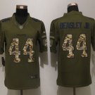 Mens Atlanta Falcons 44# Vic Beasley Jr olive green Stitched Jersey