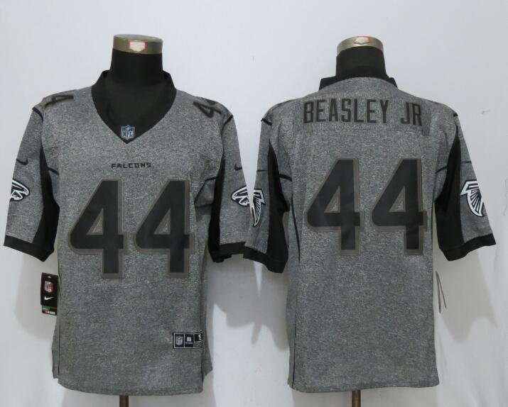 Mens Atlanta Falcons 44# Vic Beasley Jr dark grey Stitched Jersey