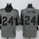 Mens Atlanta Falcons 24# Devonta Freeman Gray Stitched Jersey