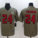 Mens Atlanta Falcons 24# Devonta Freeman salute to service Stitched Jersey