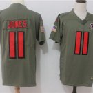 Mens Atlanta Falcons 11# Julio Jones salute to service Stitched Jersey
