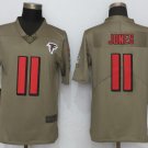 Mens Atlanta Falcons 11# Julio Jones salute to service Stitched Jersey