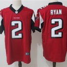 Men's Atlanta Falcons 2# Matt Ryan Limited Red Stitched Jersey