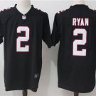 Mens Atlanta Falcons 2# Matt Ryan back 2 Stitched Jersey