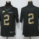 Mens Atlanta Falcons 2# Matt Ryan salute to service Stitched Jersey