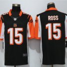 Mens Cincinnati Bengals 15# John Ross III black Stitched Jersey
