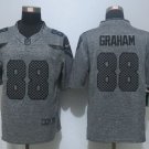 Mens Seattle Seahawks 88# Jimmy Graham gray Stitched Jersey