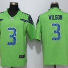 Seattle Seahawks 3# Russell Wilson green Stitched Jersey