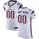 Mens Patriots Custom Name And Number Game Elite White Stitched Jersey